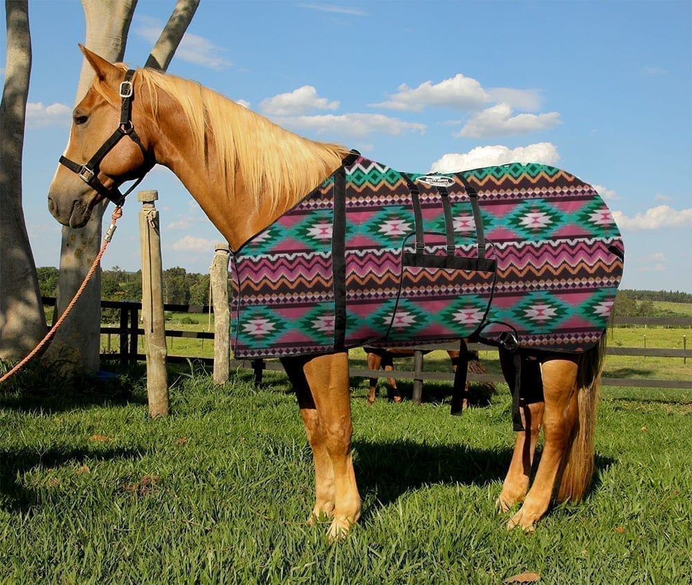 Capa para Cavalo com Barrigueira – Estampada