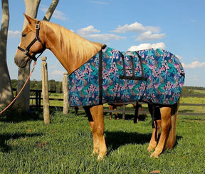 Capa para Cavalo com Barrigueira – Estampada