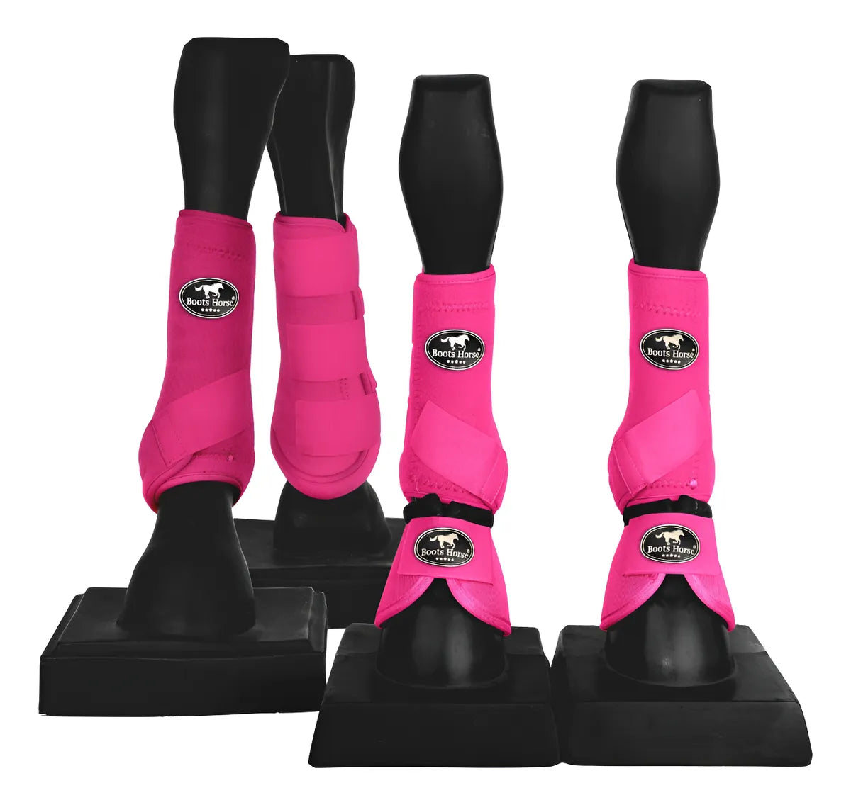 Kit - Caneleiras + Boleteiras + Cloche Para Cavalo