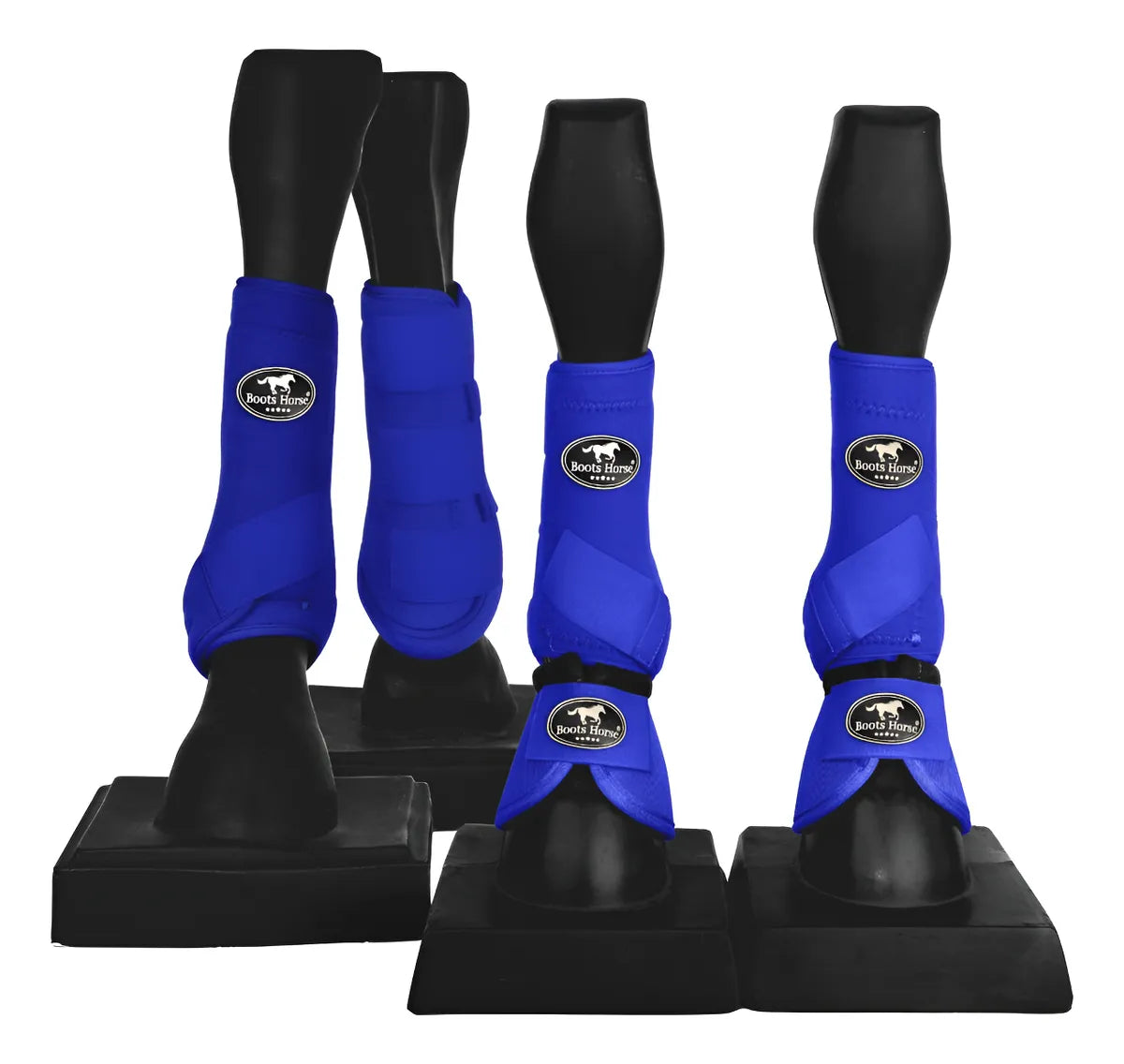 Kit - Caneleiras + Boleteiras + Cloche Para Cavalo