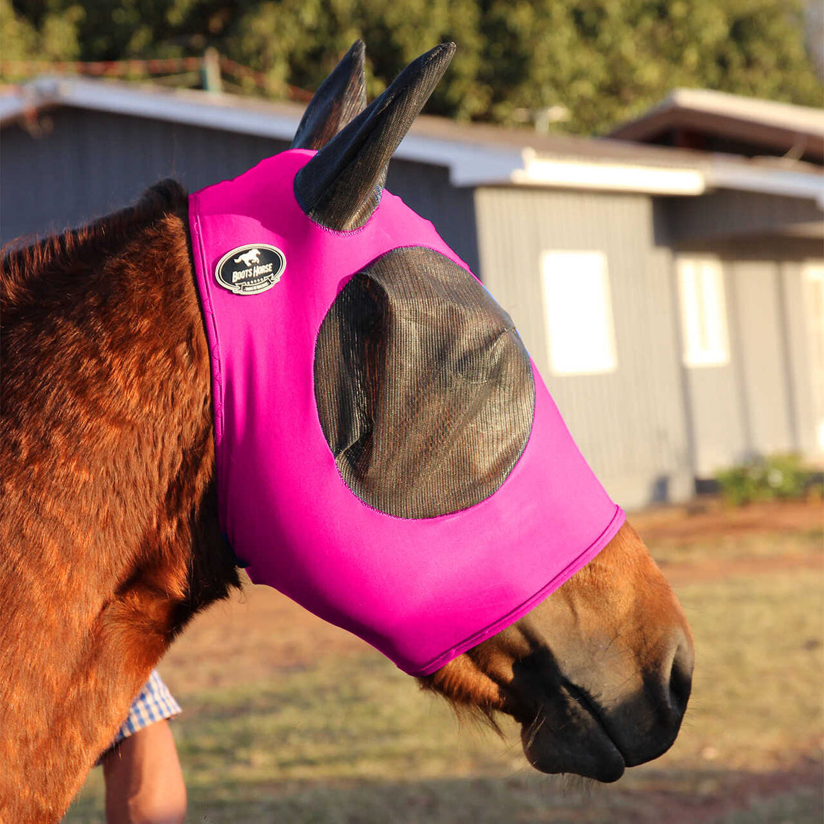 Máscara Protetora para Cavalo em Lycra