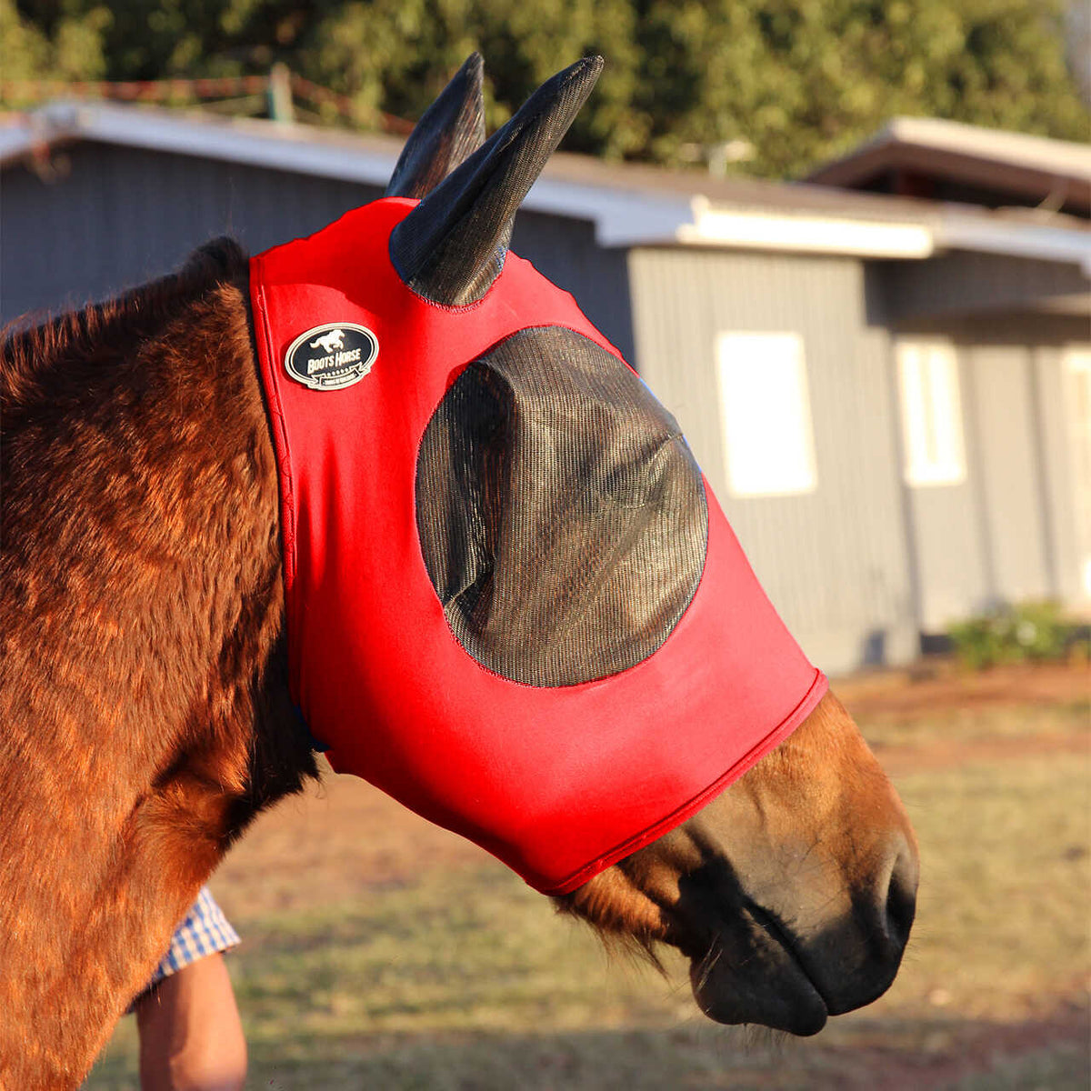 Máscara Protetora para Cavalo em Lycra